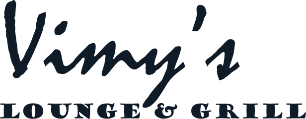 Vimy's Lounge & Grill logo.